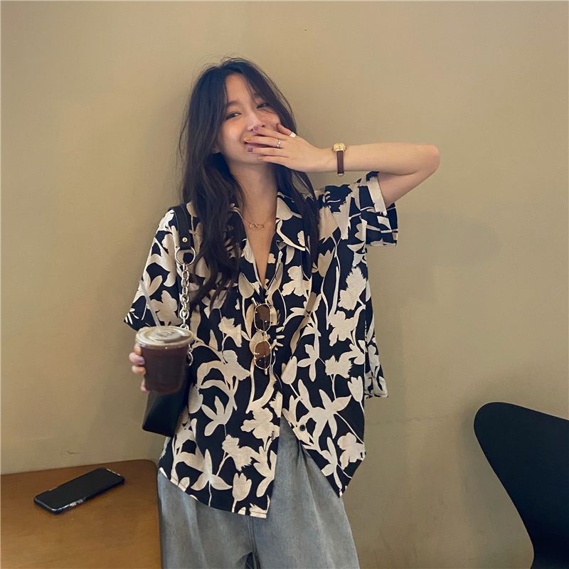 Summer Clothing For Teens - Nueva Camiseta Holgada con Estampado de