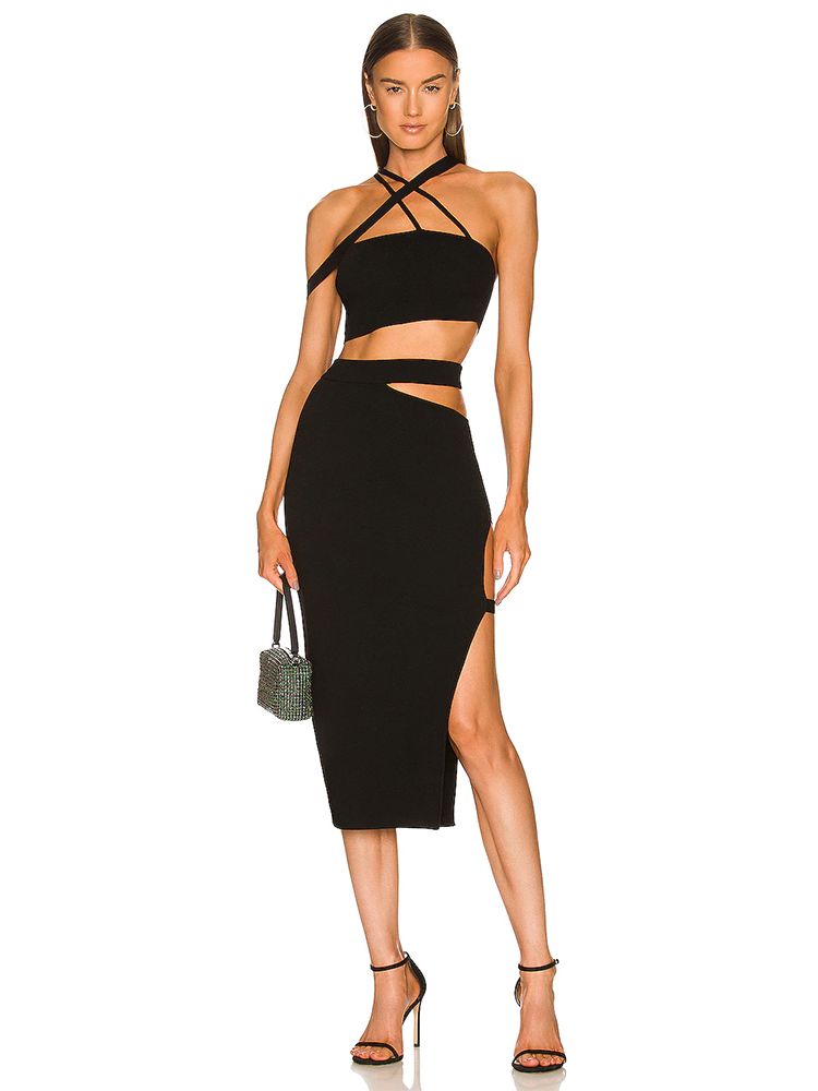 Summer Alt Clothing - Traje de vendaje de dos piezas