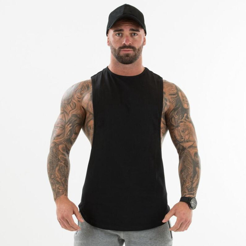 Summer Clothing Drop - Ropa de culturismo lisa para hombre,