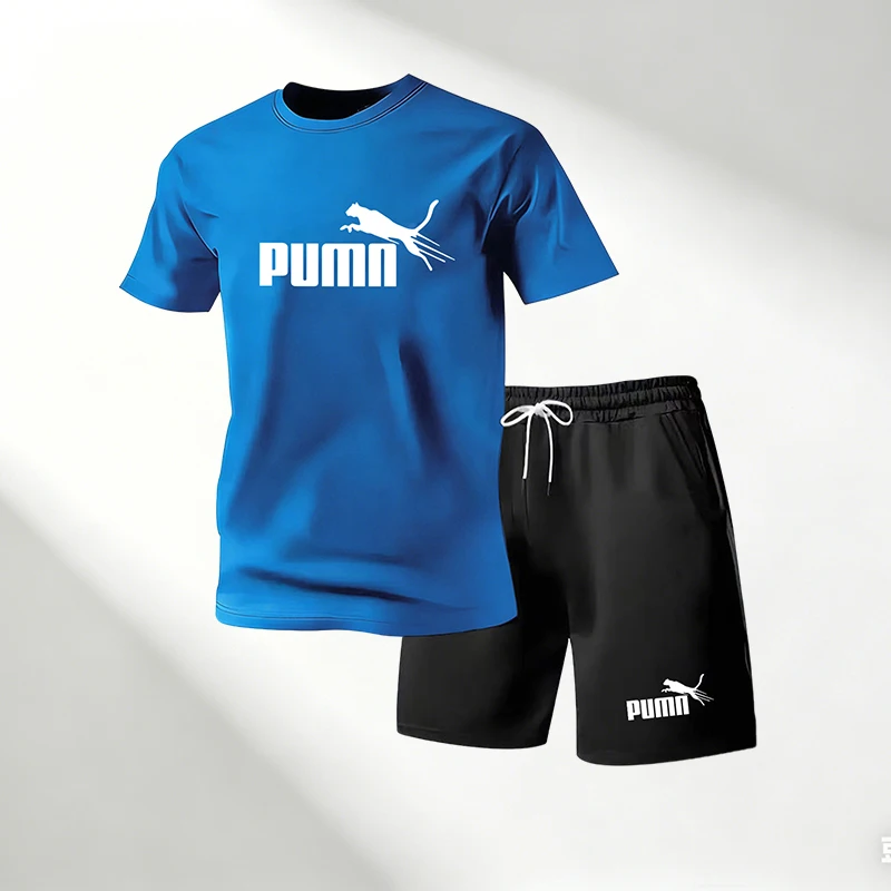Summer Clothing Men Fashion - Oferta Especial 2026 Conjuntos de Camisetas