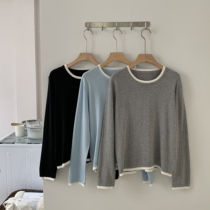 Summer Clothing - Camisa de Manga Larga con Cuello