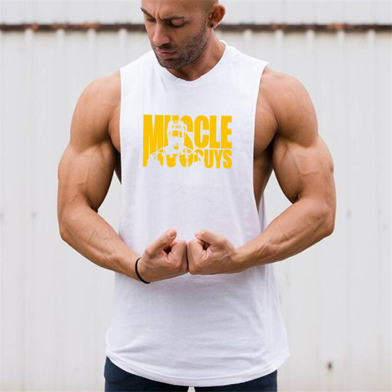 Summer Clothing Drop - Muscleguys Camisetas sin mangas para hombre,