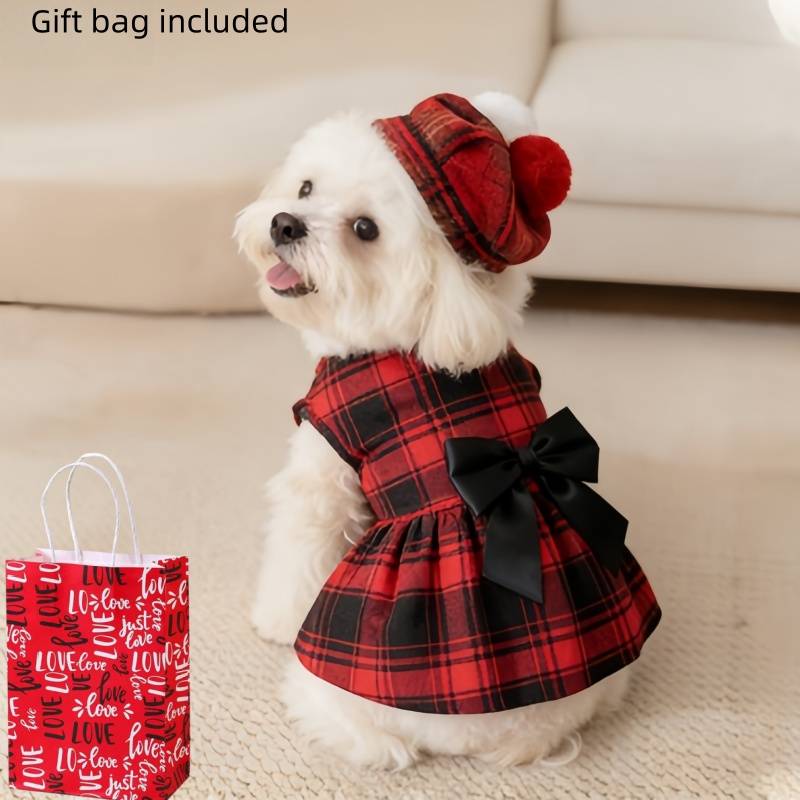 Summer Dog Clothing - Ropa para Perros, Camisa a Cuadros