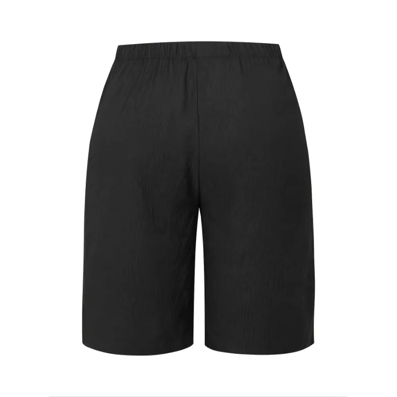 Pantalones cortos informales d - Summer Clothing For Plus Size Women reseña y precio