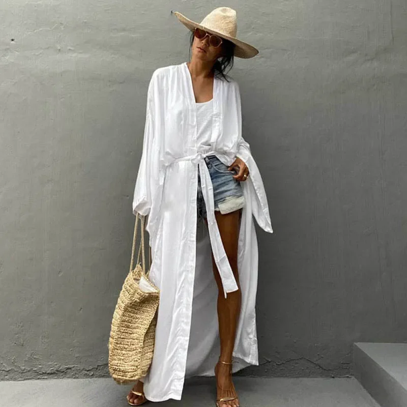 Kimono para Mujer, Ropa de Pla - Summer Clothing Wraps reseña y precio