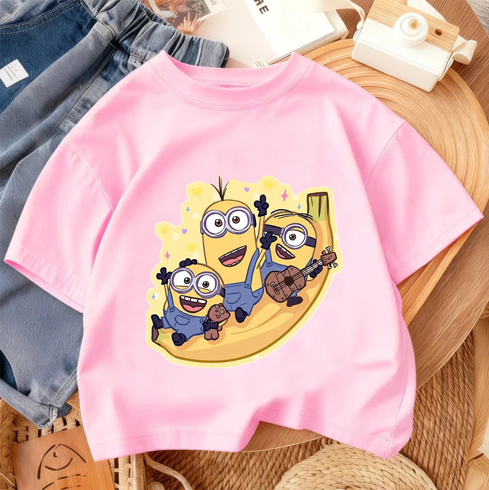 Camiseta gráfica Minions para  - Soft Summer Yellow Clothing reseña y precio