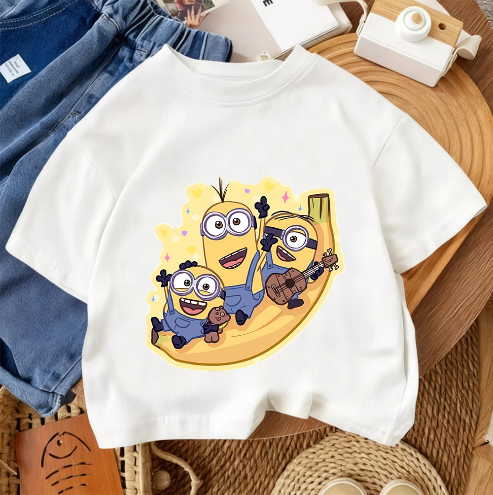 Camiseta gráfica Minions para  - Soft Summer Yellow Clothing reseña y precio