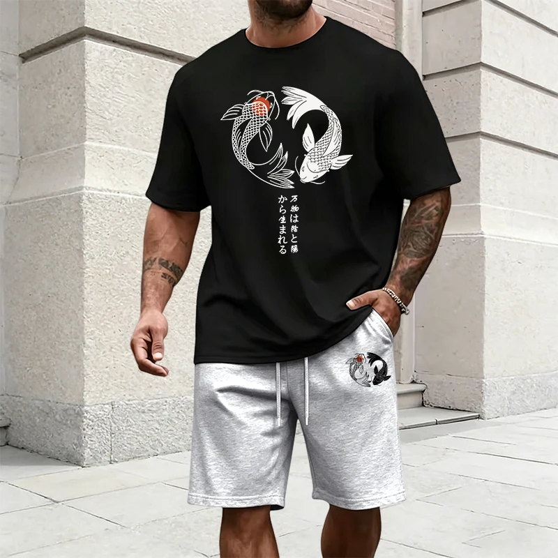 Conjunto Deportivo Masculino c - Summer Clothing Men Fashion reseña y precio