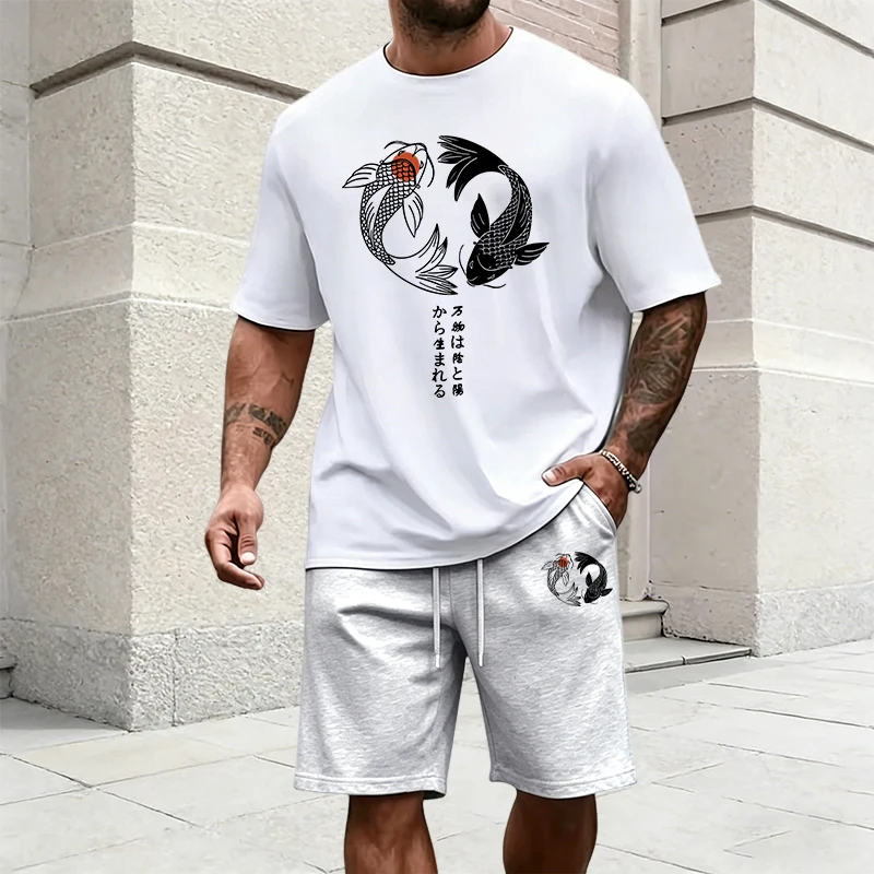Conjunto Deportivo Masculino c - Summer Clothing Men Fashion reseña y precio