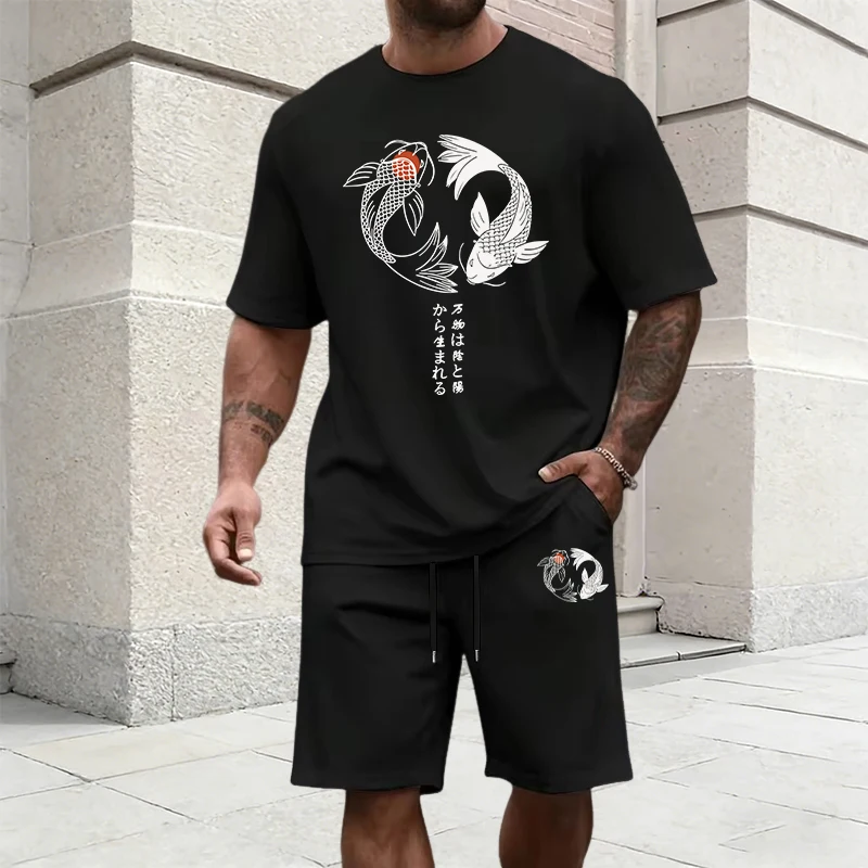 Conjunto Deportivo Masculino c - Summer Clothing Men Fashion reseña y precio