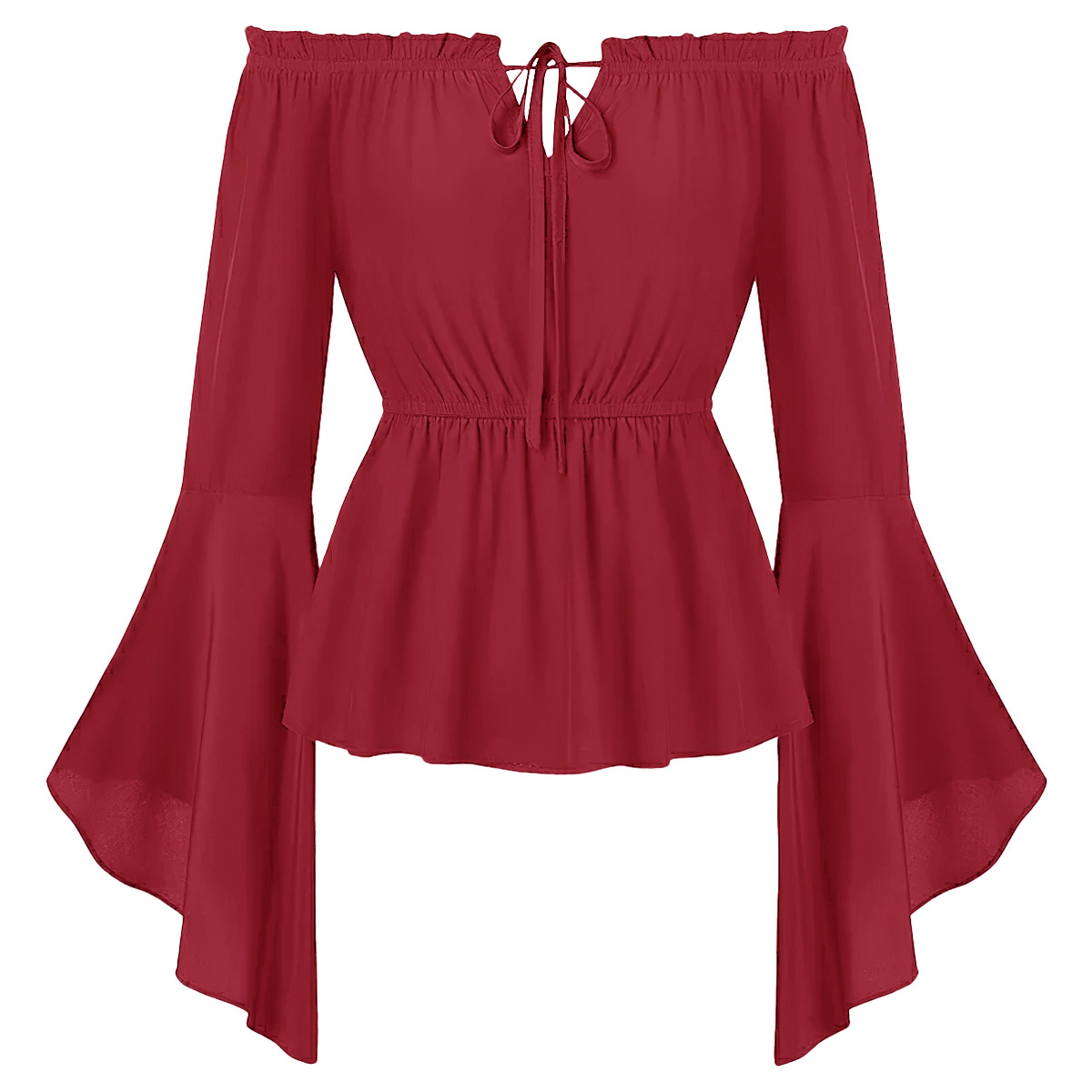 Blusa Medieval con Hombros Des - Off Shoulder Blouse reseña y precio