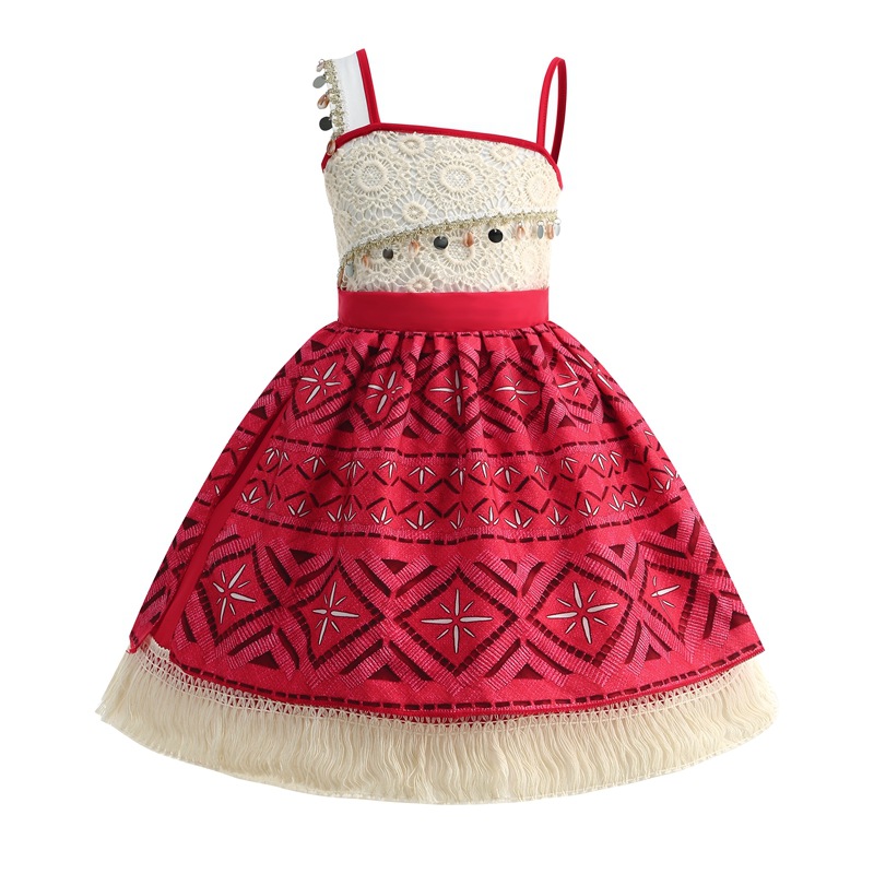 Disfraz de Princesa Vaiana par - Summer Clothing Kids reseña y precio