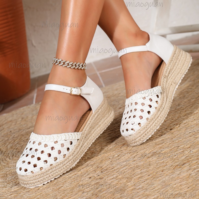 Sandalias de cuña de esparto t - Espadrille Sandal Women reseña y precio