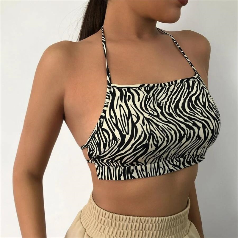 Camisola con cuello Halter par - Zara Summer Clothing For Women reseña y precio