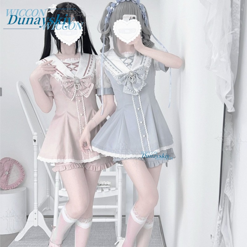 Conjunto de Vestido con Cuello - Summer Alt Clothing reseña y precio