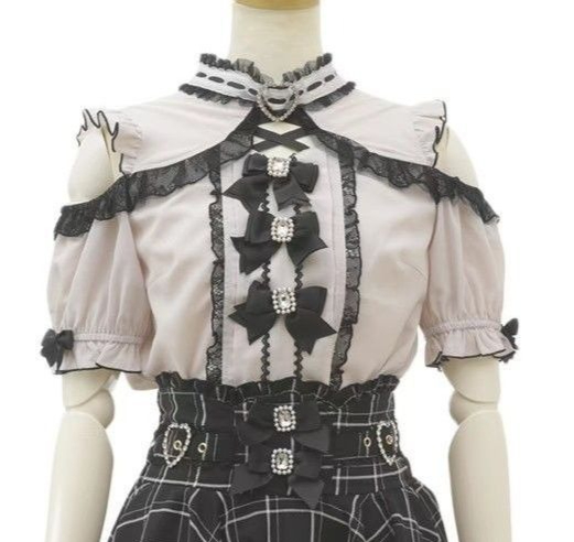 Tops de manga corta para niñas - Off Shoulder Blouse reseña y precio