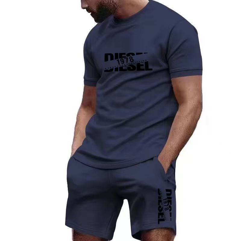 Conjunto de camiseta y pantalo - Summer Clothing Men Fashion reseña y precio