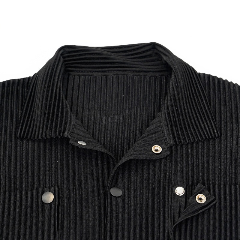 Conjunto de Camisa Plisada Miy - Summer Clothing Men Fashion reseña y precio
