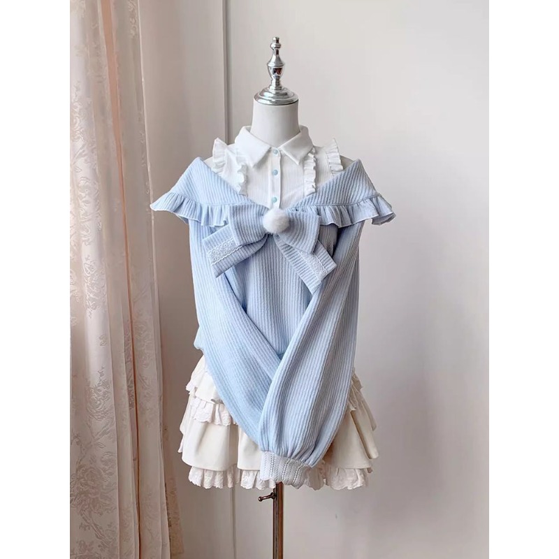 Conjunto de 2 Piezas Kawaii So - Off Shoulder Blouse reseña y precio