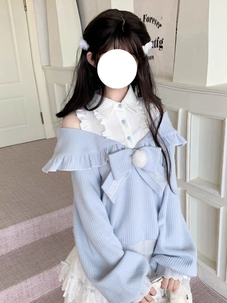 Conjunto de 2 Piezas Kawaii So - Off Shoulder Blouse reseña y precio