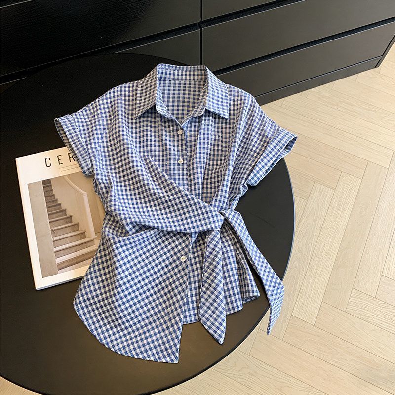 Camisa de Manga Corta con Esta - Summer Clothing For Teens reseña y precio