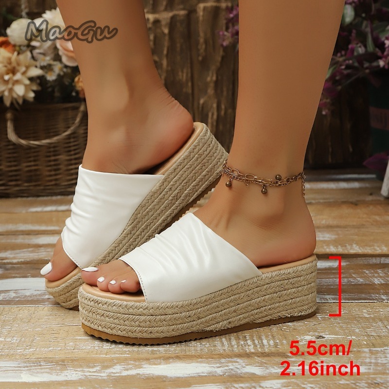 Sandalias de cuña con platafor - Espadrille Sandal Women reseña y precio