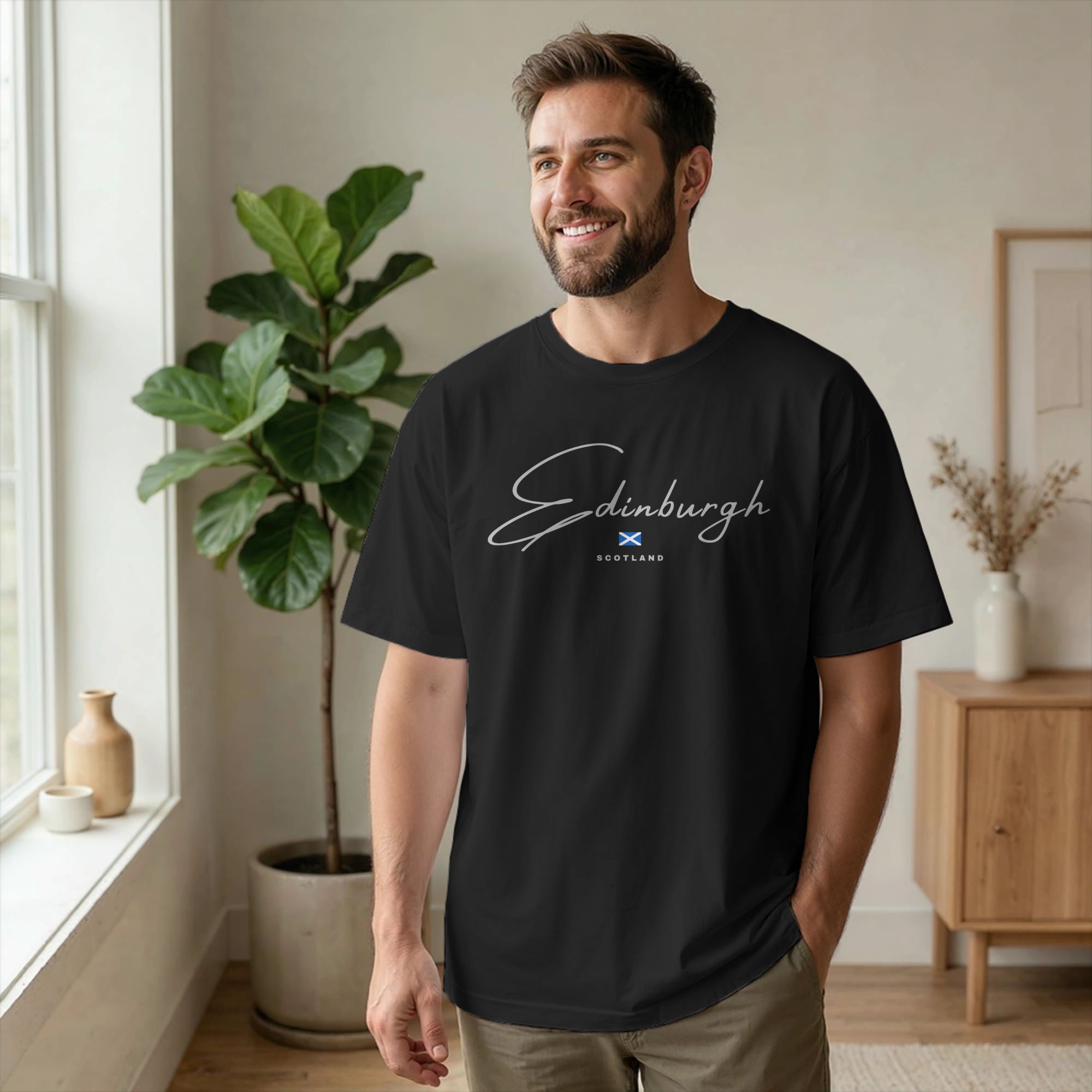 Camiseta para hombre, camiseta - Summer Clothing Edinburgh reseña y precio