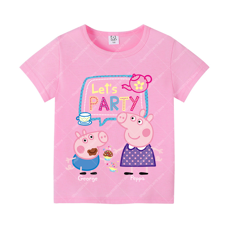 Camiseta de algodón bonita par - Summer Clothing Kids reseña y precio