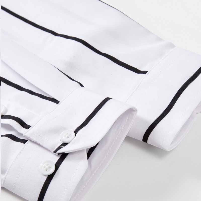 Camisa de Vestir a Rayas para  - Summer Clothing Men Fashion reseña y precio