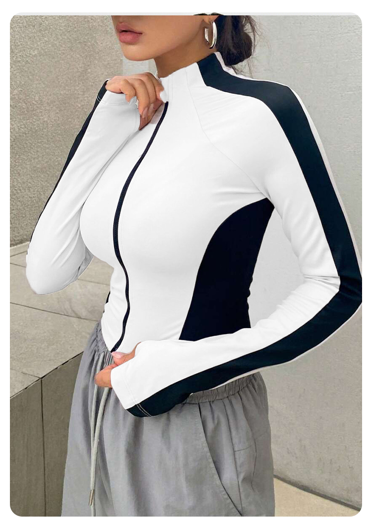 Chaqueta de yoga con cuello al - Summer Clothing reseña y precio
