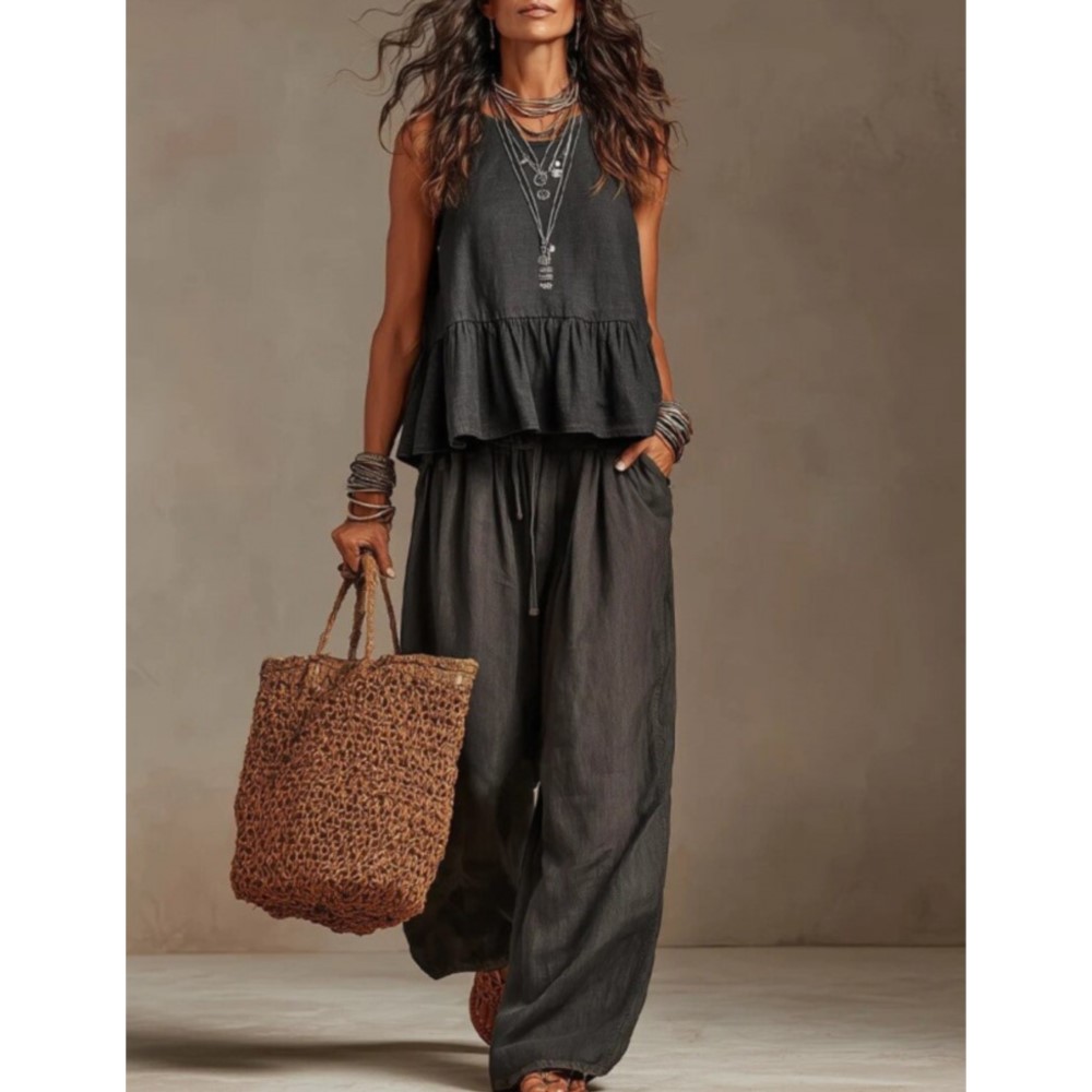 Nuevo Conjunto Casual de 2 Pie - Zara Summer Clothing For Women reseña y precio