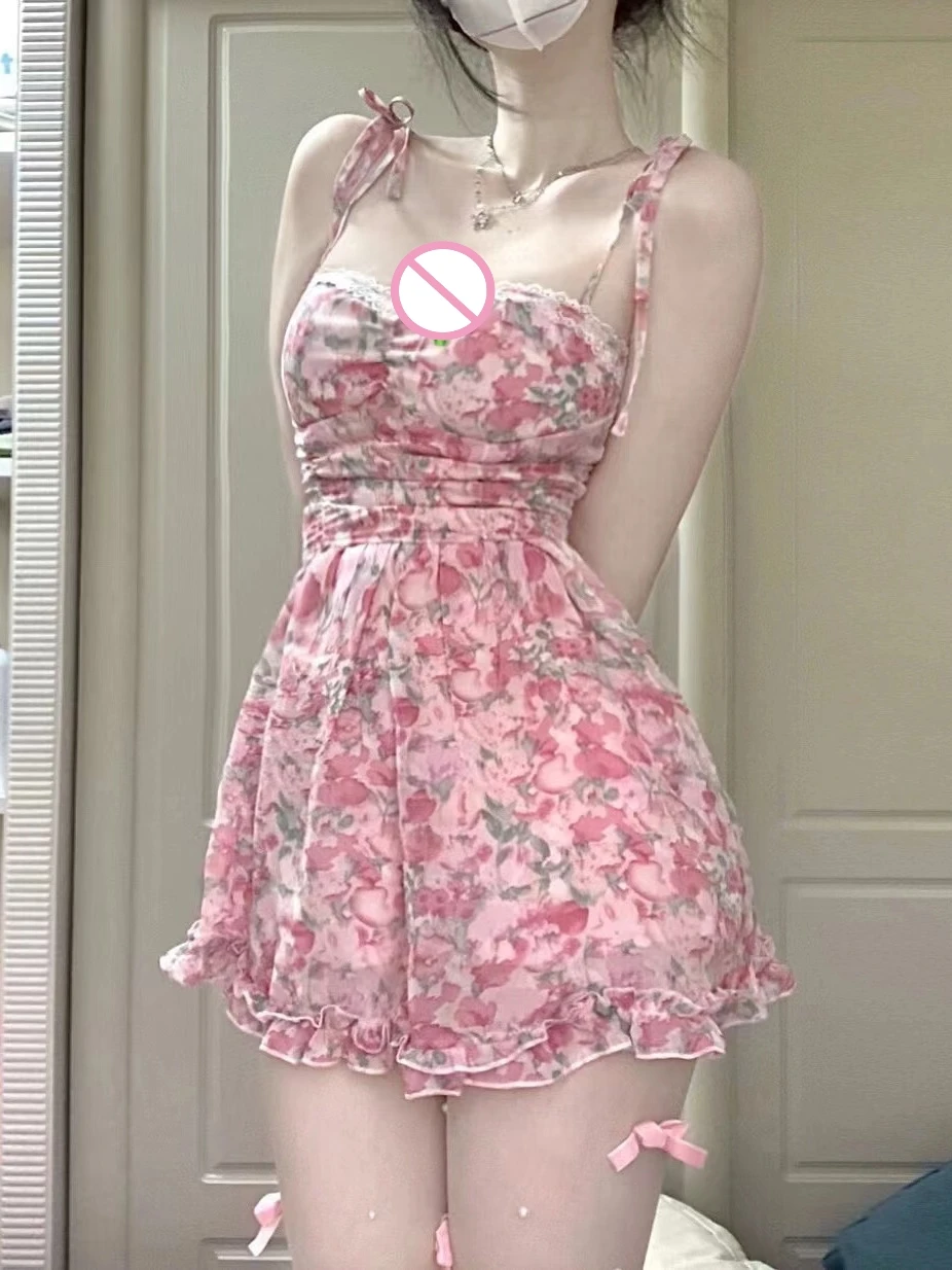 Vestido corto con estampado Fl - Zara Summer Clothing For Women reseña y precio