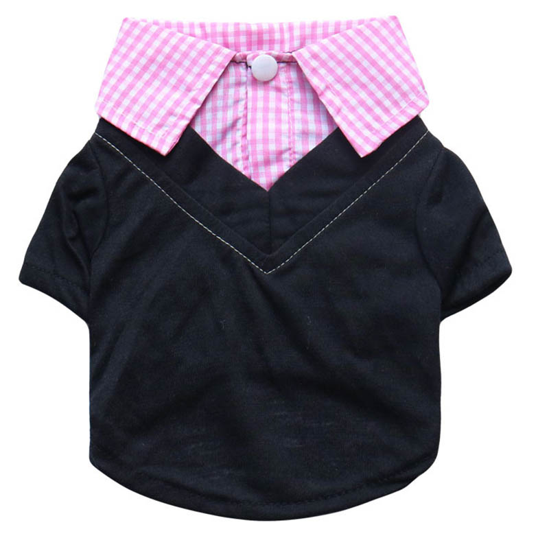 Camisa a cuadros para perros p - Summer Dog Clothing reseña y precio