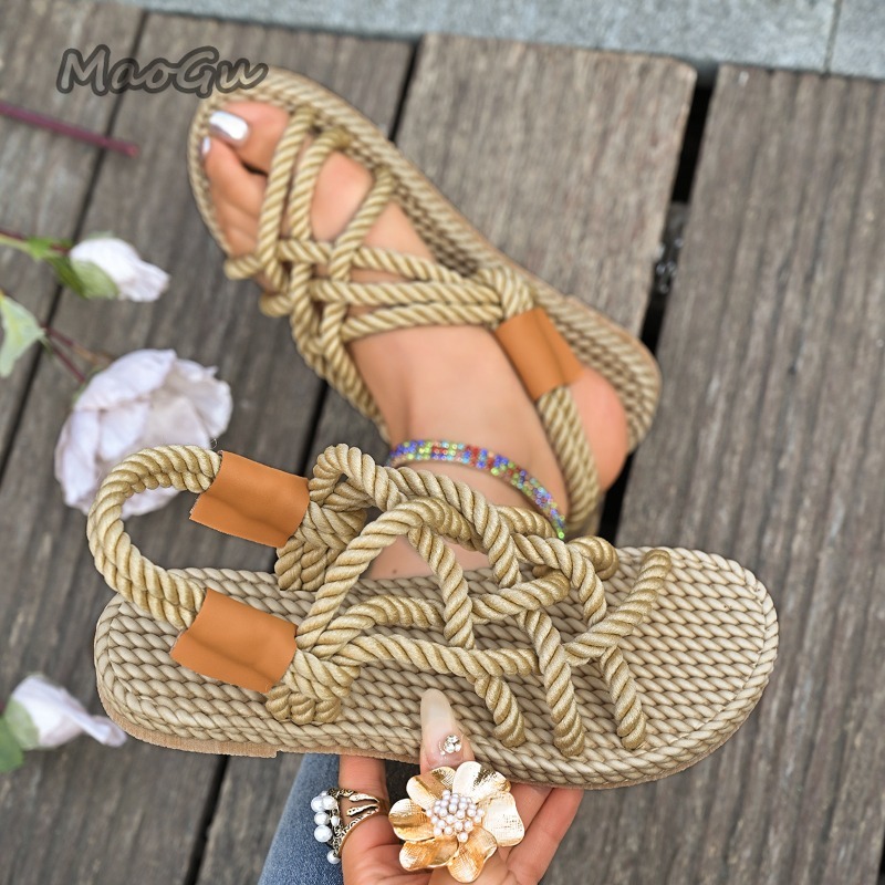 Sandalias Planas de Cuerda Tre - Espadrille Sandal Women reseña y precio