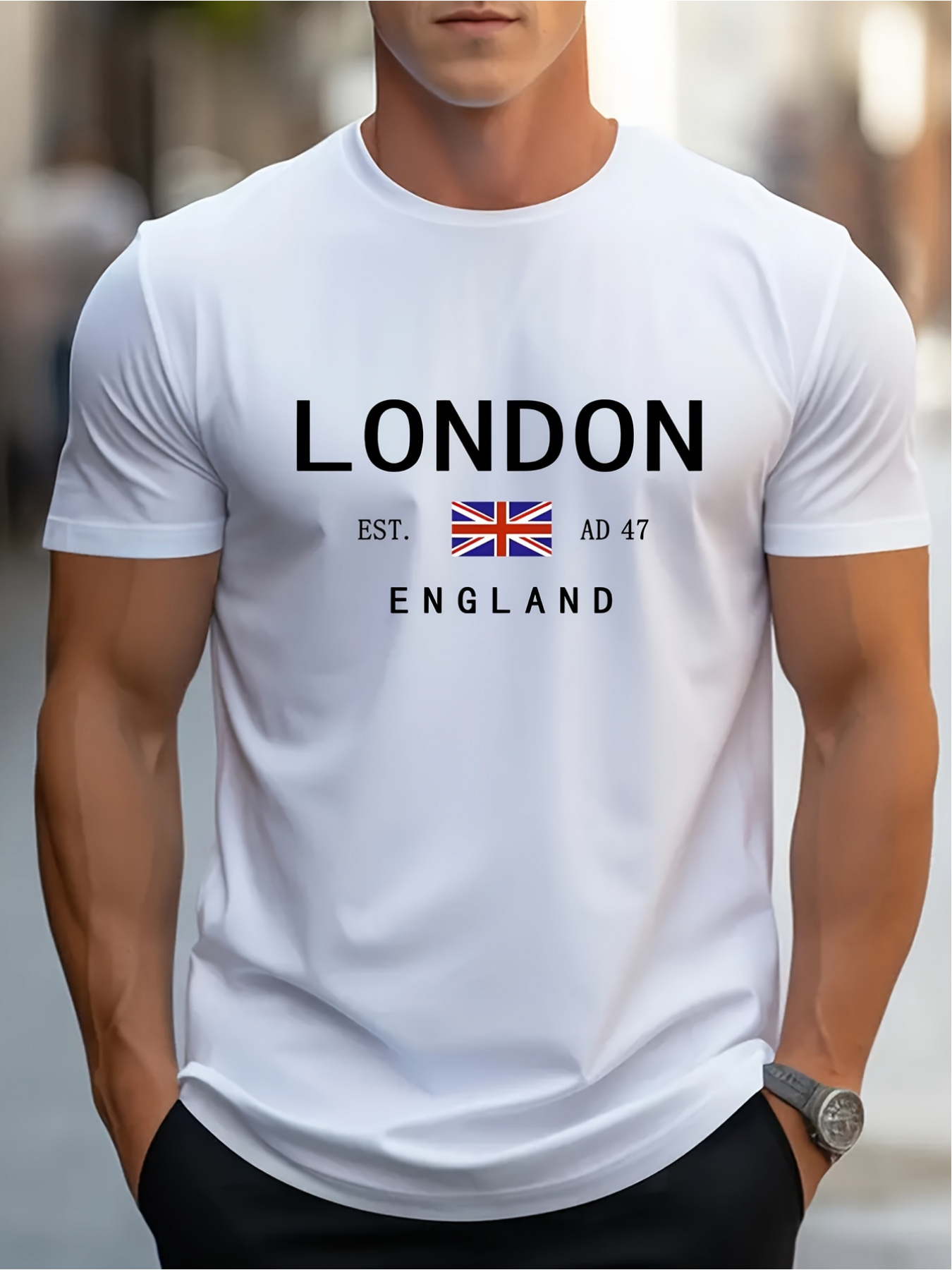 Camiseta con estampado de Lond - Summer Clothing London reseña y precio