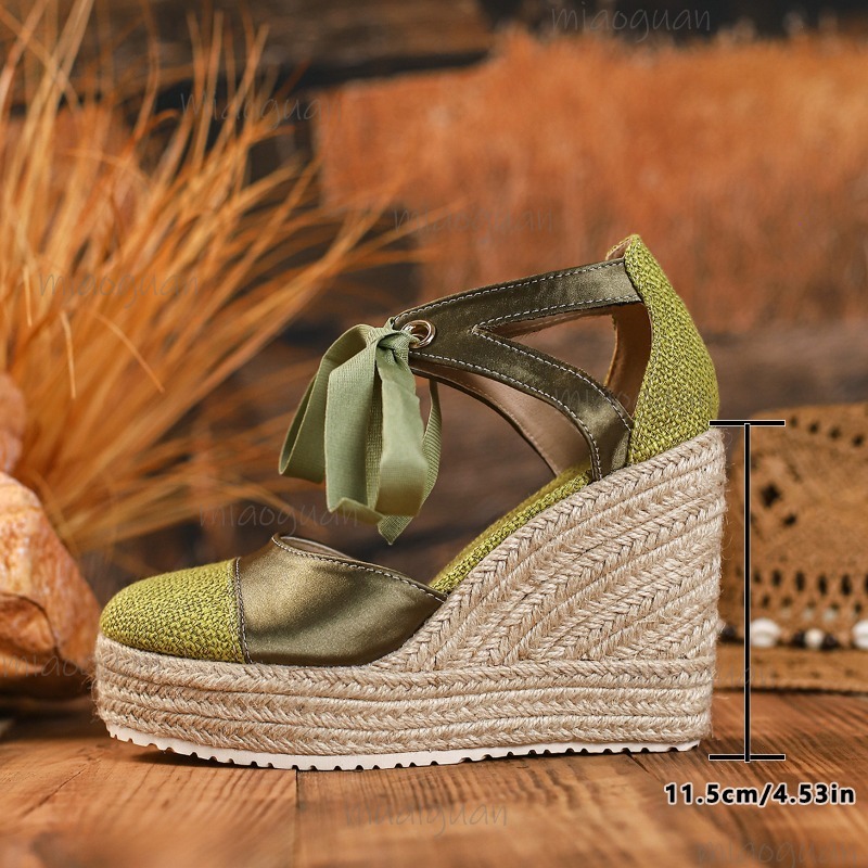 Sandalias de cuña de plataform - Espadrille Sandal Women reseña y precio