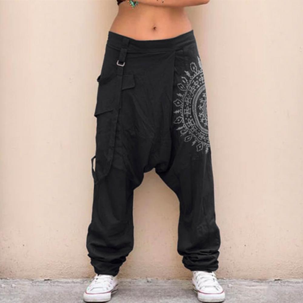 Pantalones holgados con estamp - Summer Clothing Drop reseña y precio
