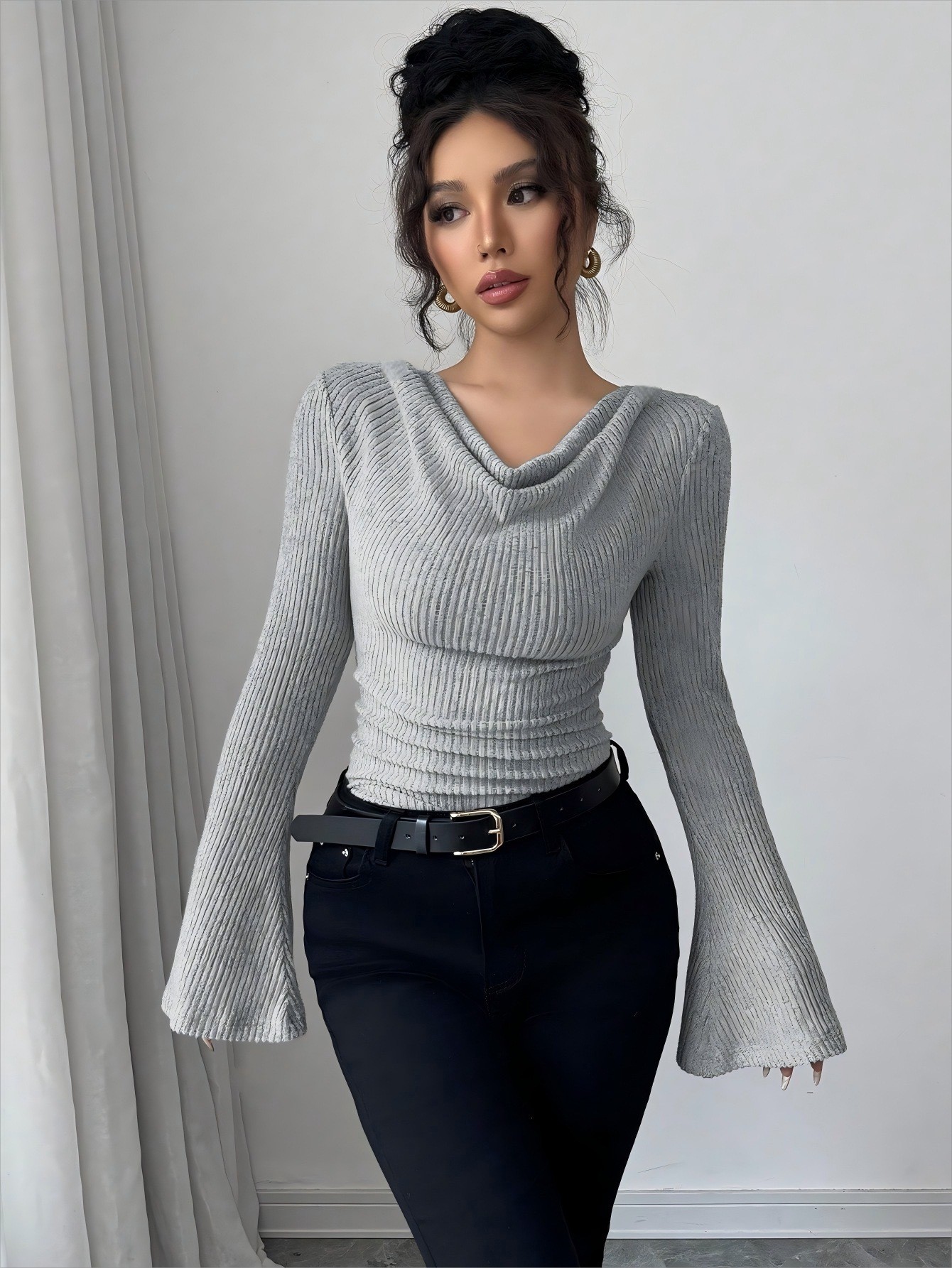 Blusa de mujer con hombros des - Off Shoulder Blouse reseña y precio