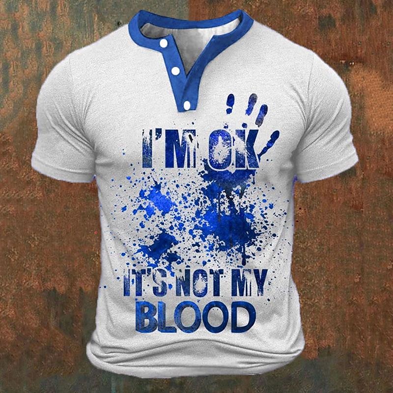 Camisetas Henley para Hombre c - Summer Clothing Men Fashion reseña y precio