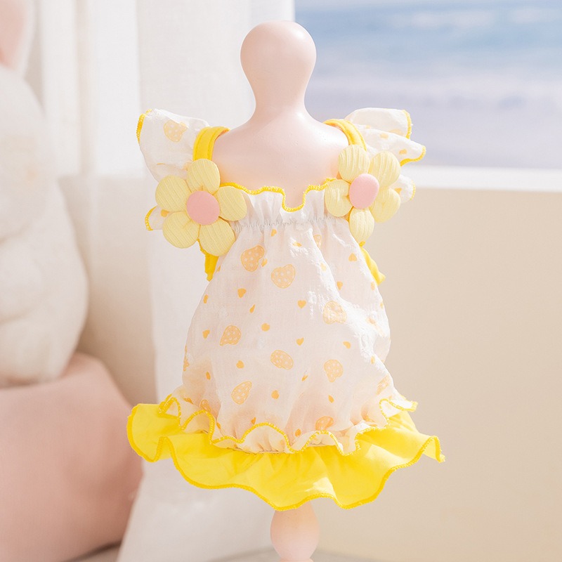 Ropa para Perros Amarilla, Ves - Soft Summer Yellow Clothing reseña y precio