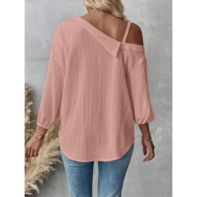 Blusas de talla grande 1XL-5XL - Off Shoulder Blouse reseña y precio