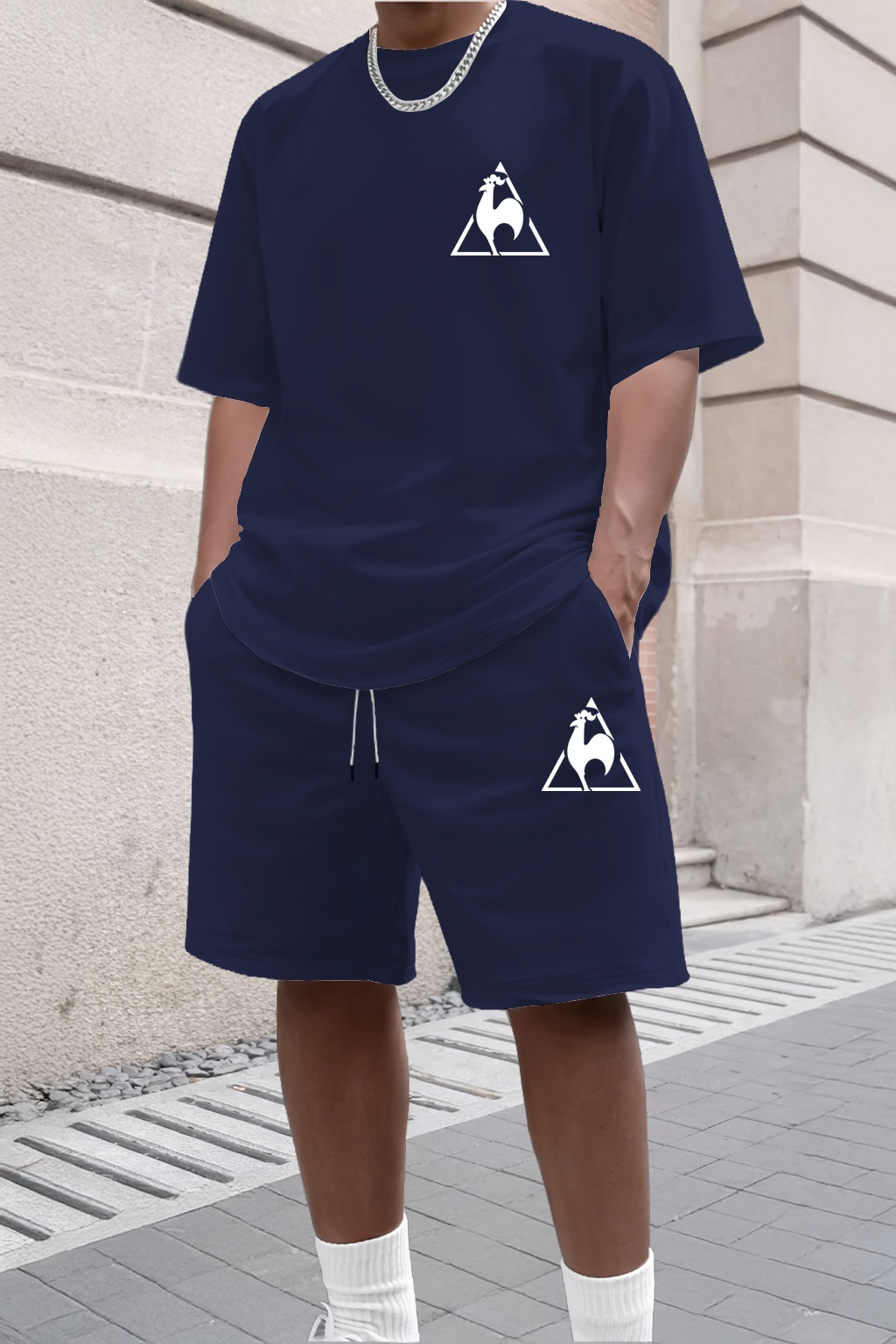 Conjunto deportivo informal de - Summer Clothing Men Fashion reseña y precio
