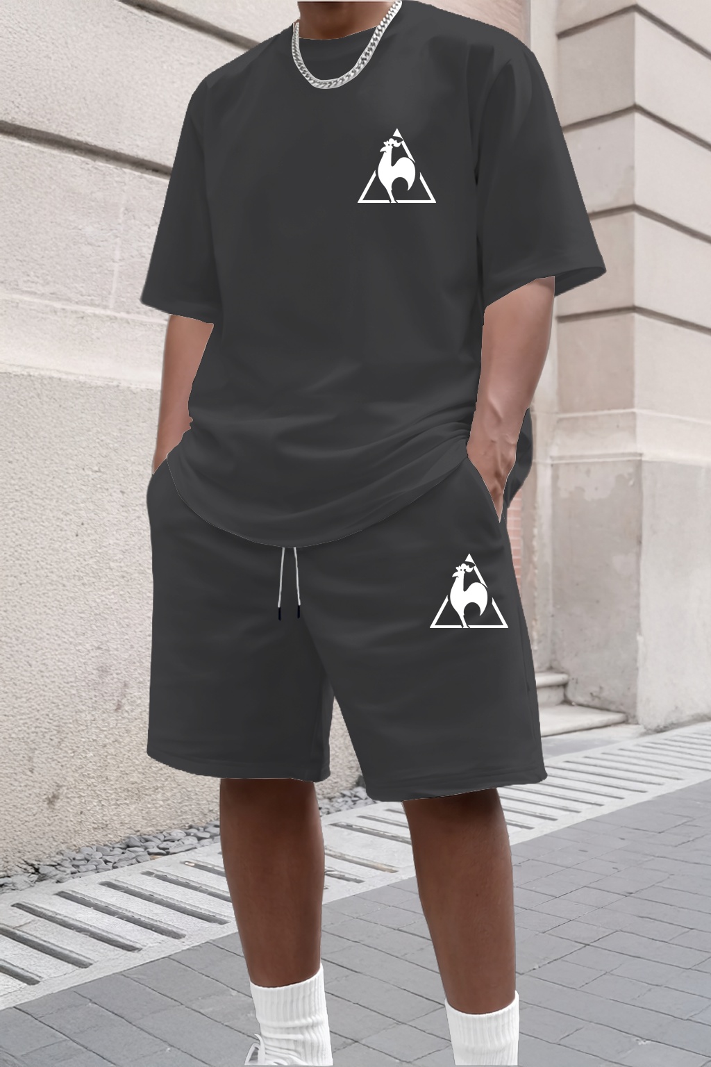 Conjunto deportivo informal de - Summer Clothing Men Fashion reseña y precio