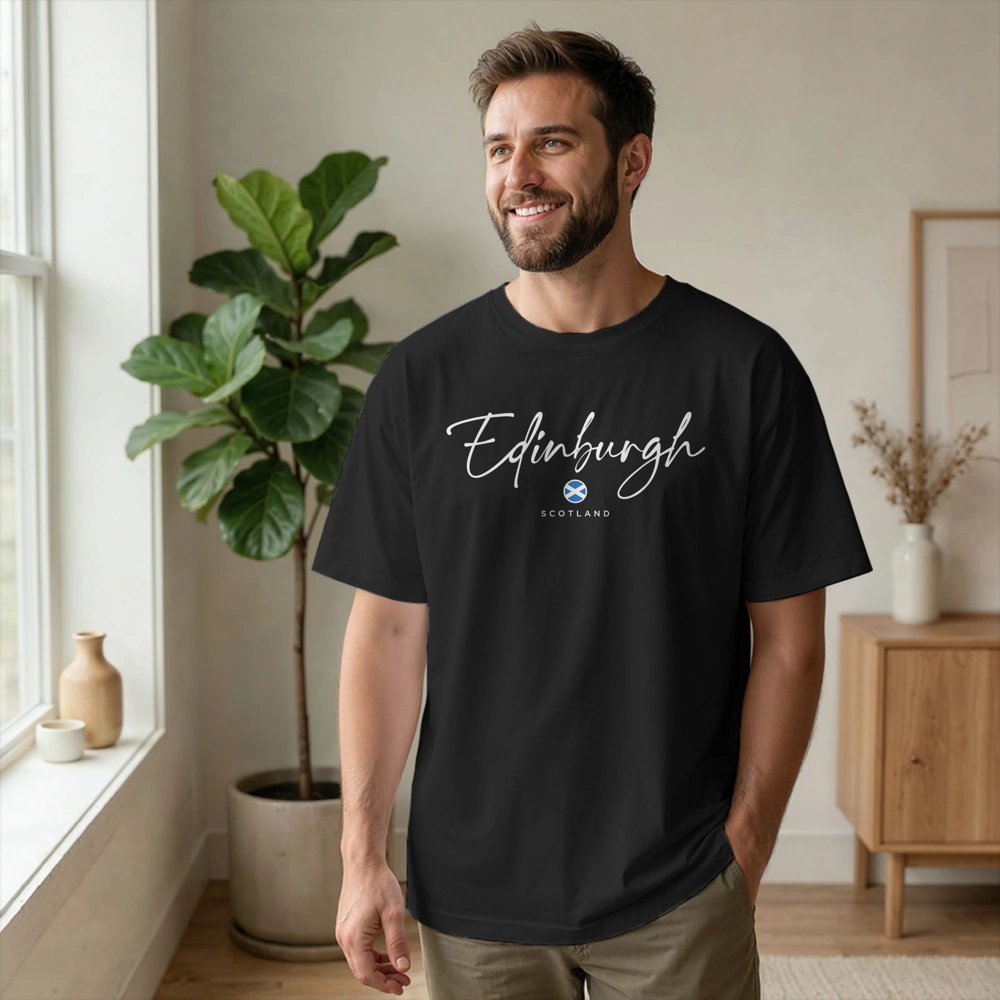 Camisetas para hombre de Edimb - Summer Clothing Edinburgh reseña y precio