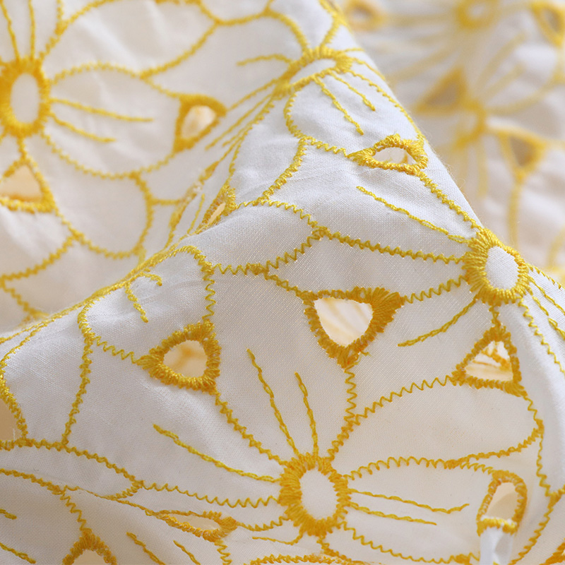 Tecido de algodón de alta cali - Soft Summer Yellow Clothing reseña y precio