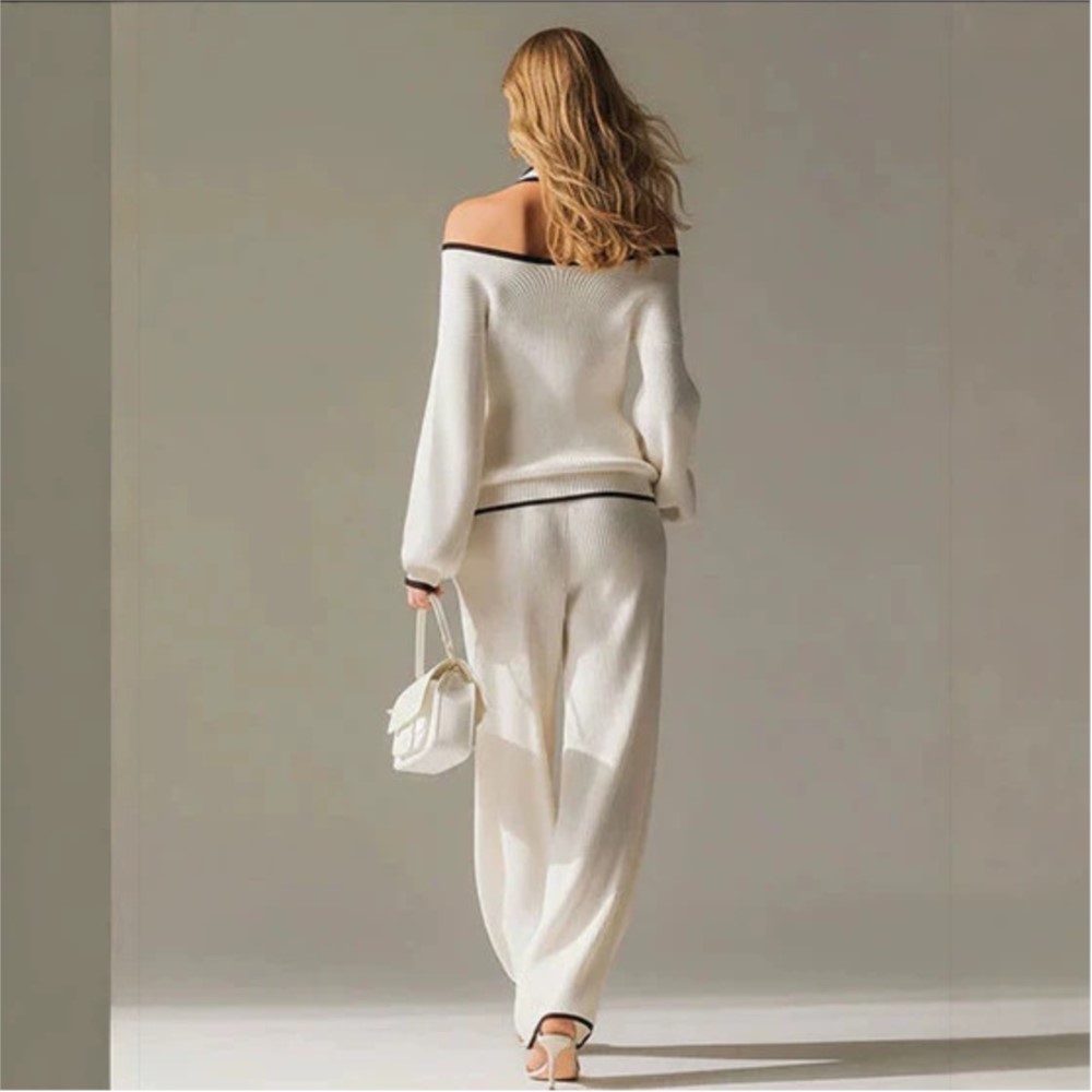 Conjunto de 2 Piezas para Muje - Off Shoulder Blouse reseña y precio