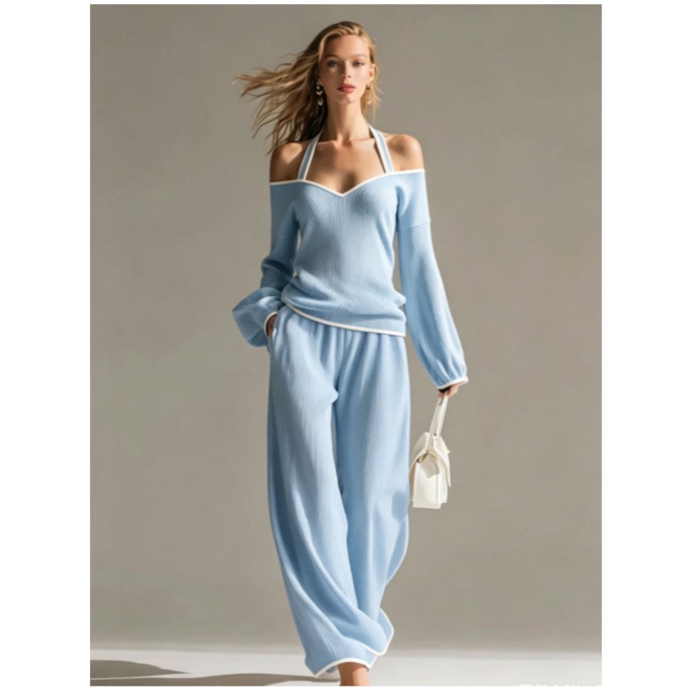 Conjunto de 2 Piezas para Muje - Off Shoulder Blouse reseña y precio