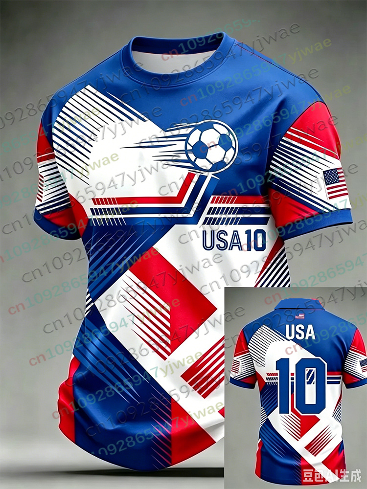 Camiseta de Fútbol de Estados  - Summer Clothing For Teens reseña y precio
